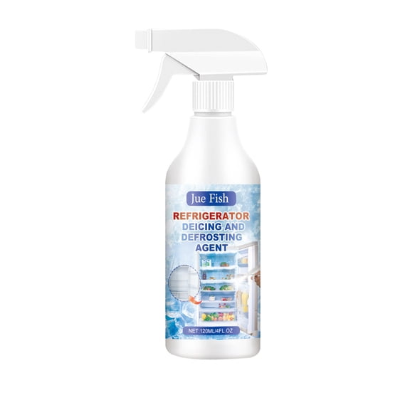 Refrigerator Defrosting Deicer Household Freezer Melting Snow Deicing Clean Ice Antifreeze Icing Agent 120Ml