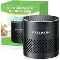 thumbnail image 1 of Refrigerator Deodorizer, Fridge Odor Eliminator Lasts for 10 Years, Household Essentials Travel Size Air Purifiers, More Effective Than Baking Soda and Bamboo Charcoal Air Purifying Bag, Black, 1 of 4