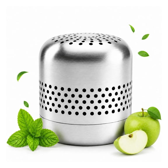 Refrigerator Deodorizer – Nano-Catalytic Stainless Steel Odor Eliminator, Compact Fridge for Freezer, Car & Closet