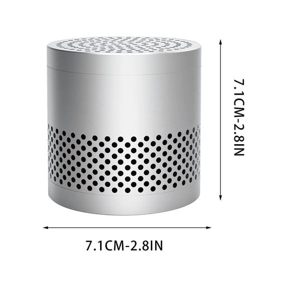 Refrigerator Deodorizer Odor Eliminator,Stainless Steel Fridge Smell Eliminator,Odor Absorbers for Home Refrigerator, Freezer, Closet and Car (Silver)