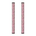 thumbnail image 1 of Refrigerator Door Handle Covers Set of 2, pink berry blossom flowers Floral Adjustable Non Slip Fridge Handle Covers, Appliance Handle Covers for Dishwasher Cuteness Oven Kitchen Decor, 1 of 6