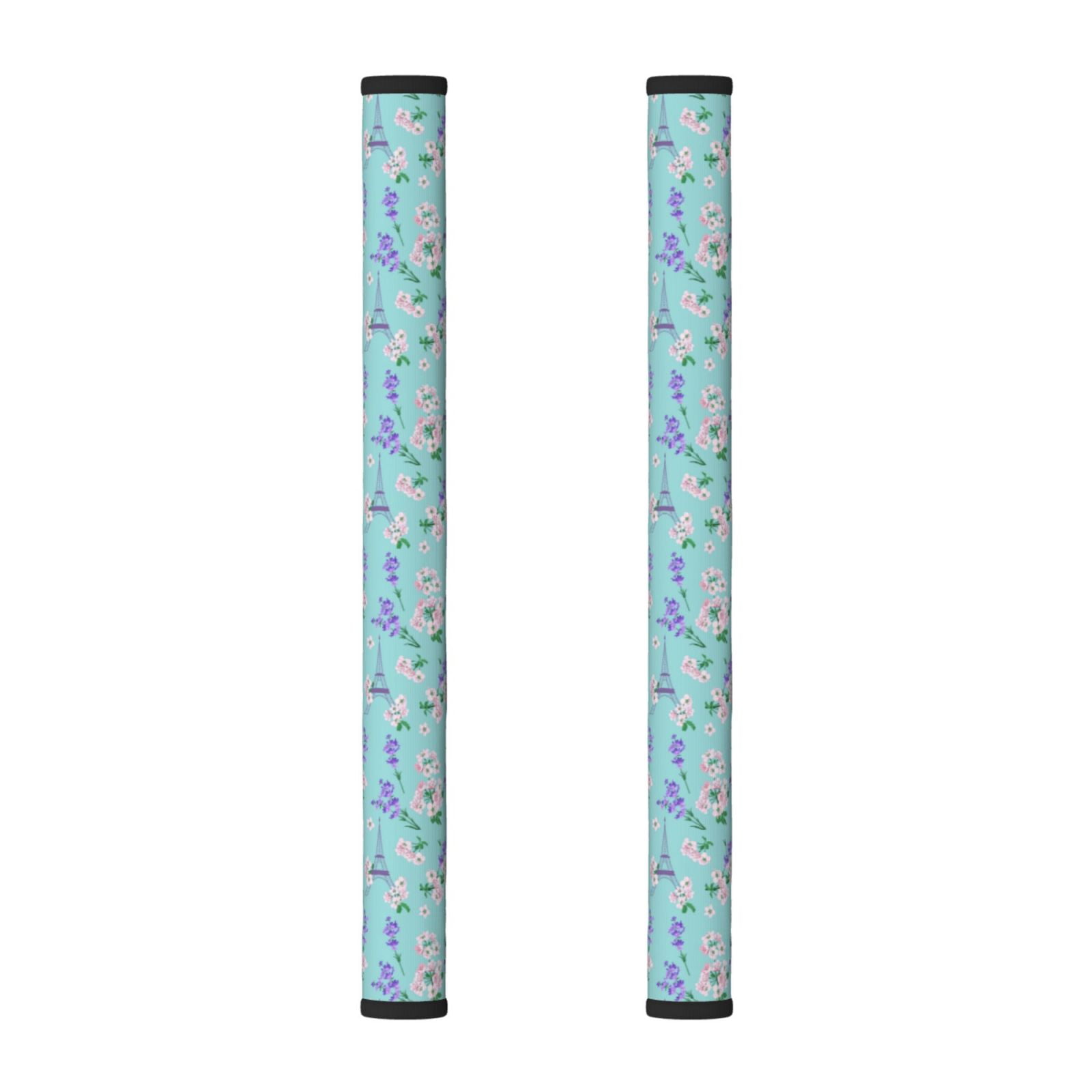 Refrigerator Door Handle Covers Set of 2 purple Tower flower