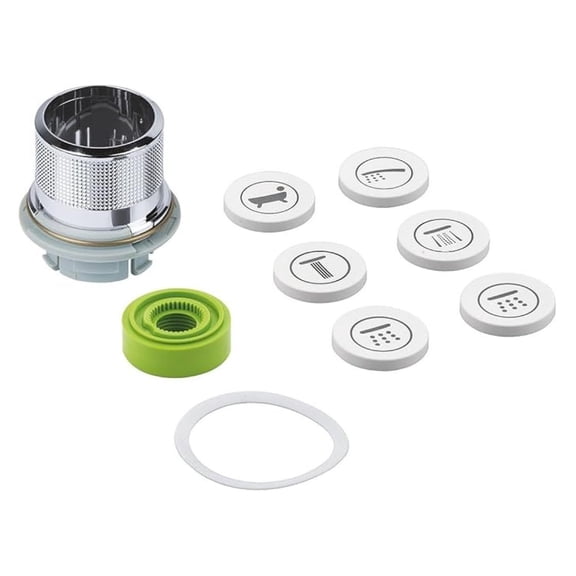 Refrigerator Door Handle Replacement Kit - 48361000 Handle Set for Frigidaire, GE, and Hotpoint Refrigerators - Durable Replacement Parts for Fridge Door Repair - Universal Fit