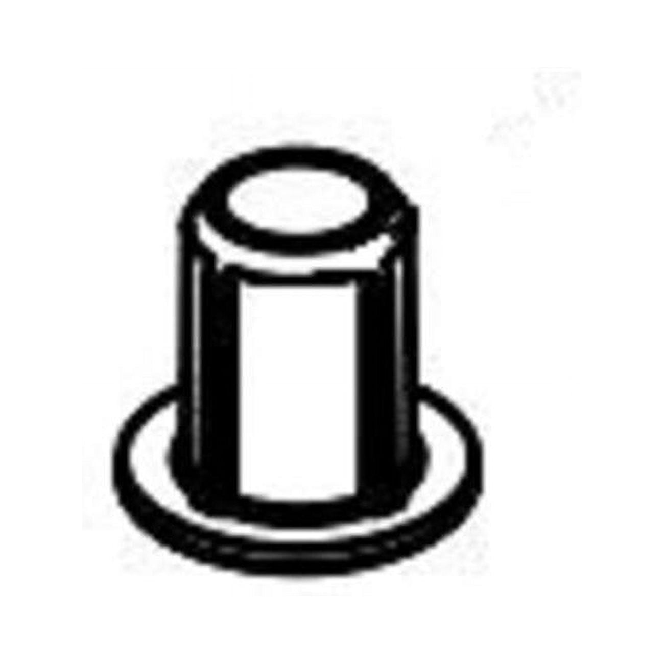 Refrigerator Door Hinge Bushing Black