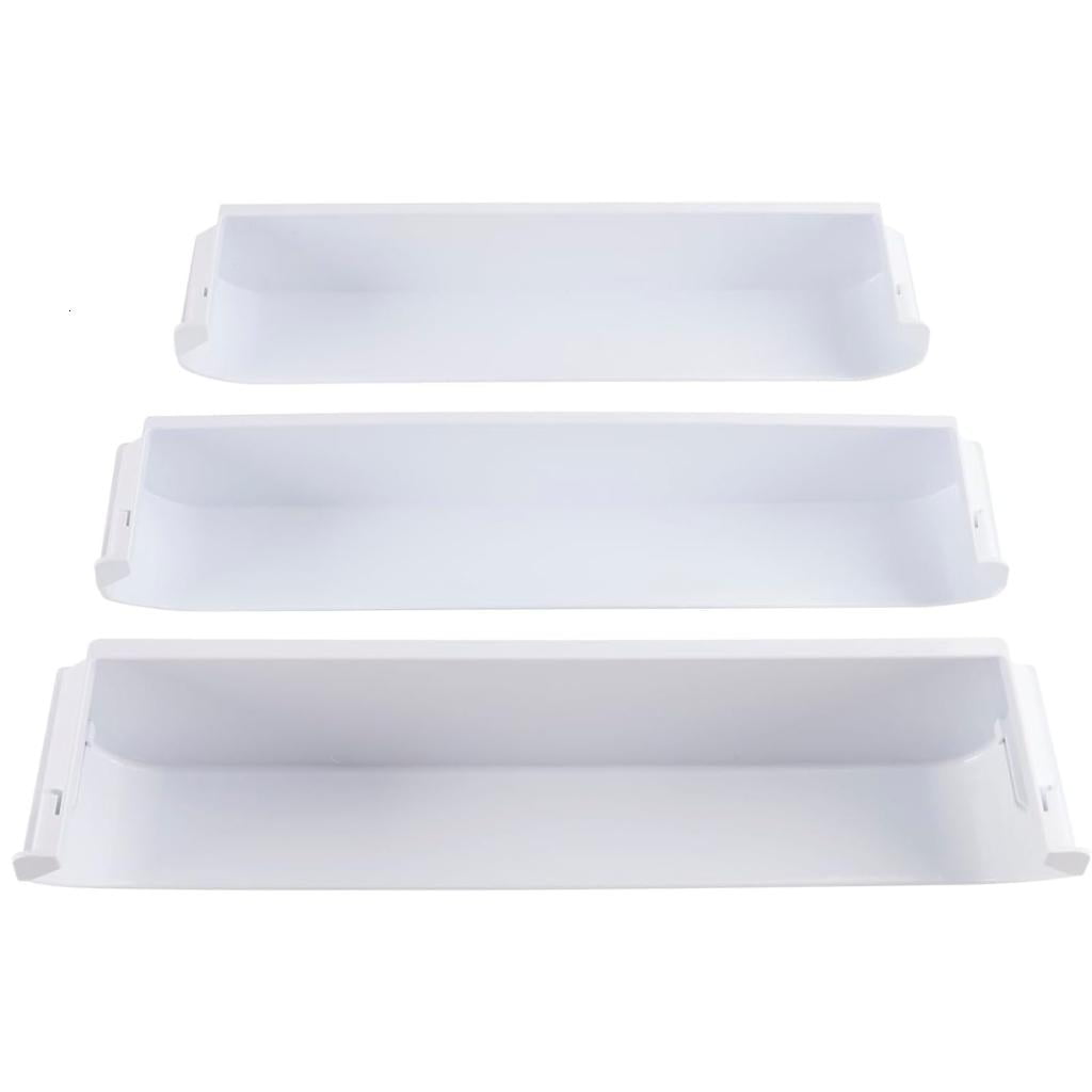 Refrigerator Door Shelf Replacement ABS Texture Refrigerator Storage Shelf