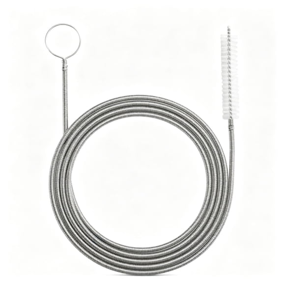 Refrigerator Drain Hole Clog Remover Flexible Cleaning Brush Tool for Fridge Water Overflow Prevention 5 ft