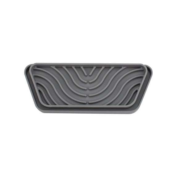 Refrigerator Drip Catcher Tray | Water Dispenser Pan Protector | Anti-Slip & Cut-to-Fit Design | Large Capacity Splash Guard for Ice & Water Dispensers | 1-Pack