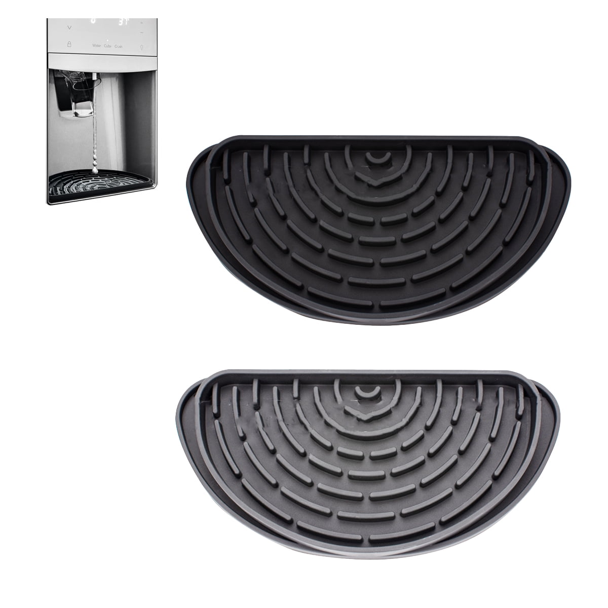 Refrigerator Drip Tray Catcher, Mini Fridge Drip Tray Protects Ice and