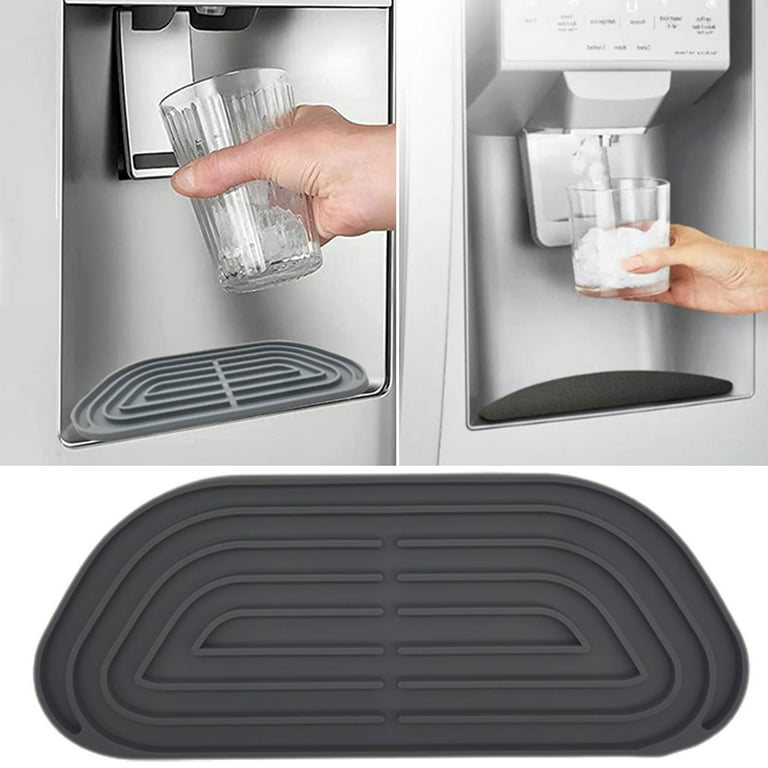 Refrigerator Drip Tray - Refrigerator Drip Catcher for Water Tray, Protects  Ice and Water Dispenser Pan From Spills, Mineral Build-Up and Water