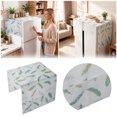 thumbnail image 1 of Refrigerator Dust Proof Cover Refrigerator Top Cover 21.3"x51.2" Decorative Appliance Shield with Side Storage Pockets Washable Kitchen Protector Cloth, 1 of 5