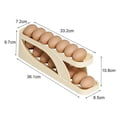 thumbnail image 1 of Refrigerator Egg Storage Box Automatic Scrolling Egg Holder Household Large Capacity Kitchen Dedicated Roll Off Egg Storage Rack, 1 of 1
