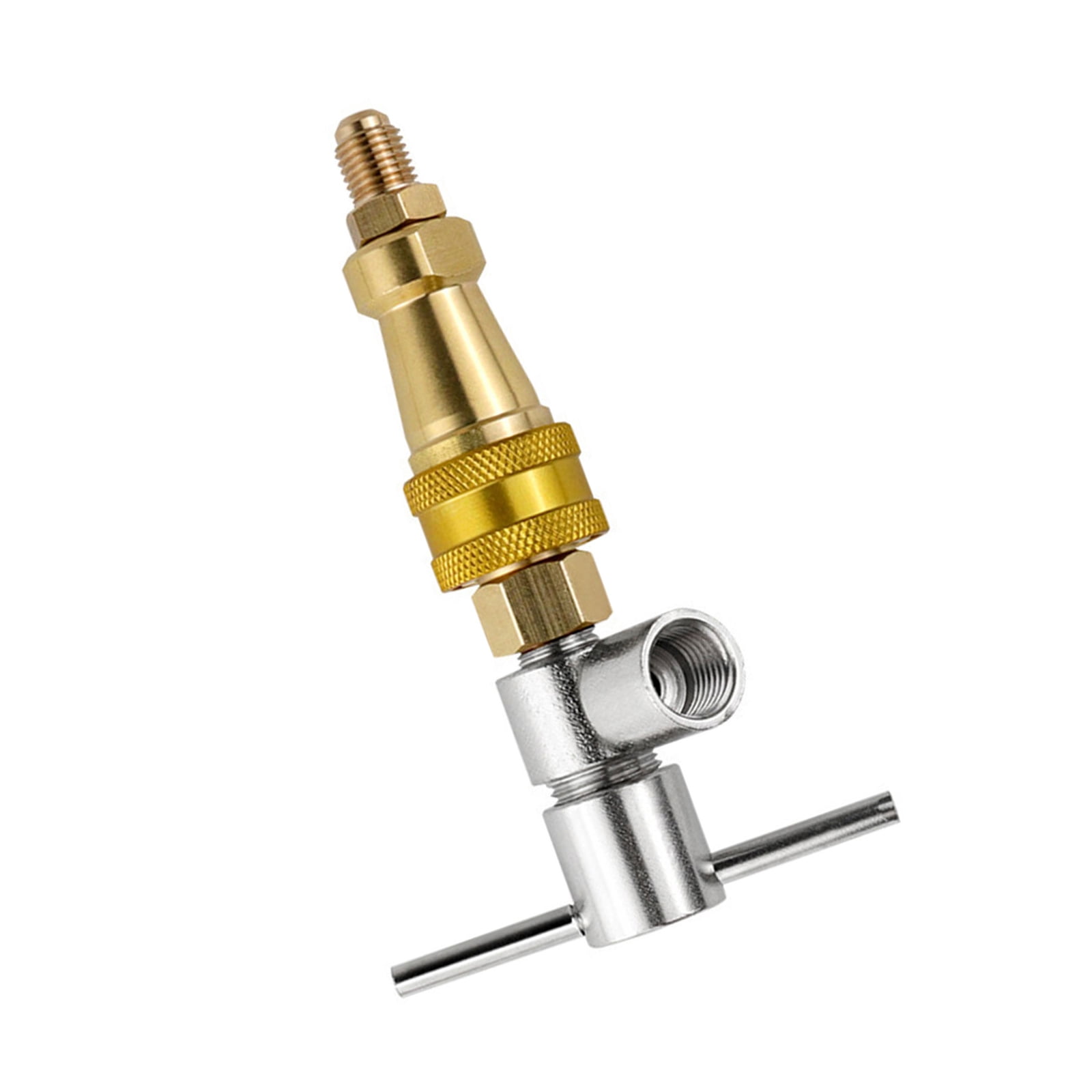 Refrigerator Fluorine Filling Quick Connector Tool Refrigerator Quick Coupling Fridge Refrigerants Refill Adapter