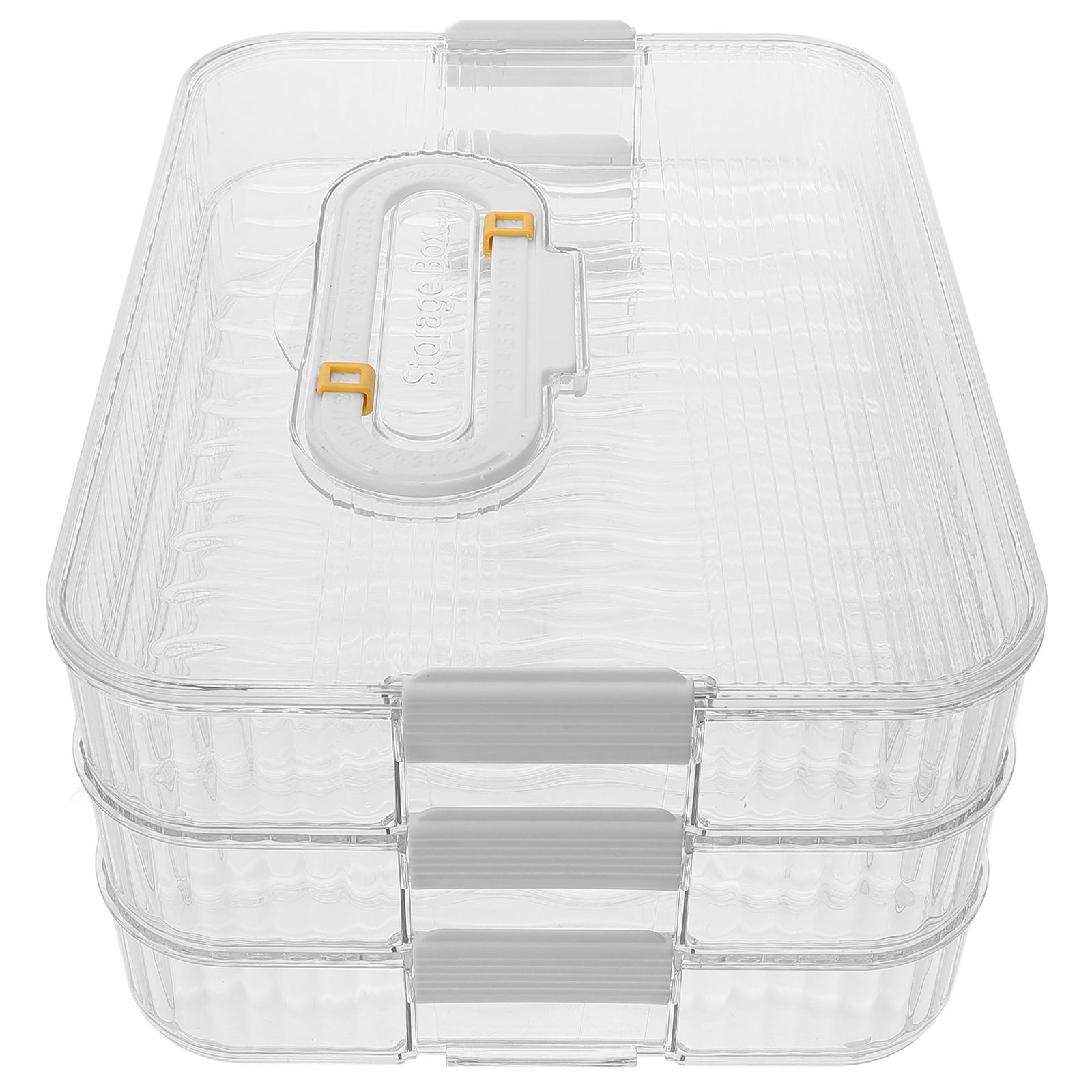 Refrigerator Food Storage Box Storage Bins with Lids Dumpling Tray ...