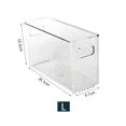 thumbnail image 1 of Refrigerator Food Storage Container Refrigerator Organizer Bins Stackable Fridge Food Storage Box with Hand Kitchen Accessories (L), 1 of 7