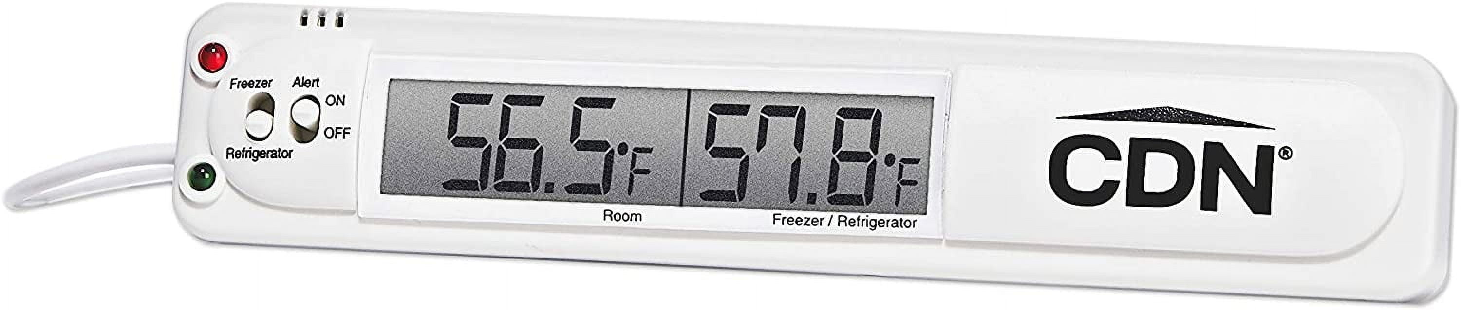 Refrigerator/Freezer Alarm | Room & Refrigerator/Freezer Monitoring, Alert, 39" Sensor Cable, Against Food Spoilage During Power Outages - TA20