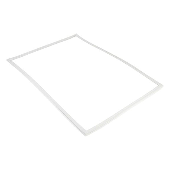 Refrigerator Freezer Door Seal Gasket, (Magnetic Strip Inside, White), Single Piece, Part# PB070289 - Replacement & Compatible with Some Refrigerators