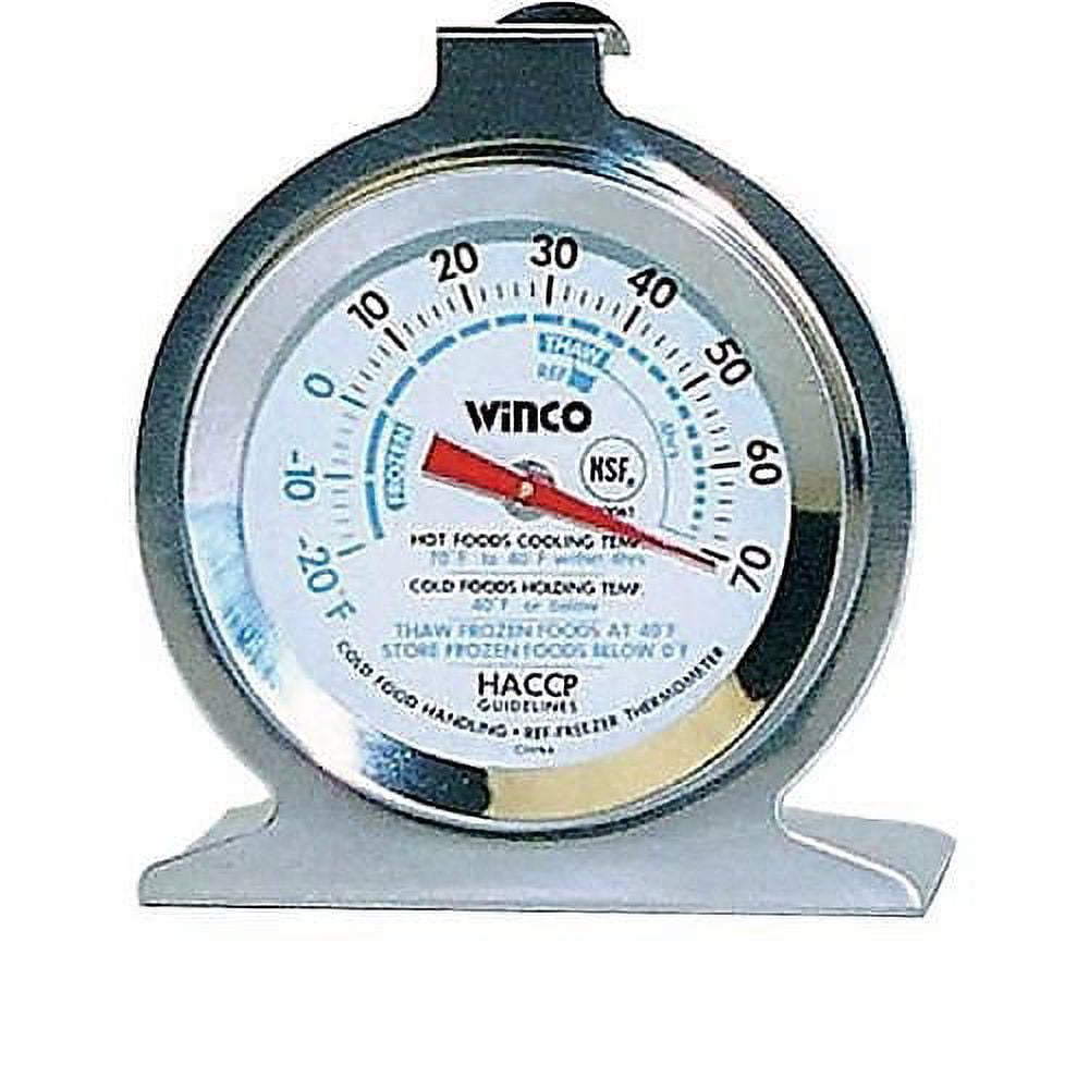 Thermomètre Réfrigérateur/Congélateur Winco TMT-RF3 - 3 Pouces - Neuf Avec Livraison Gratuite