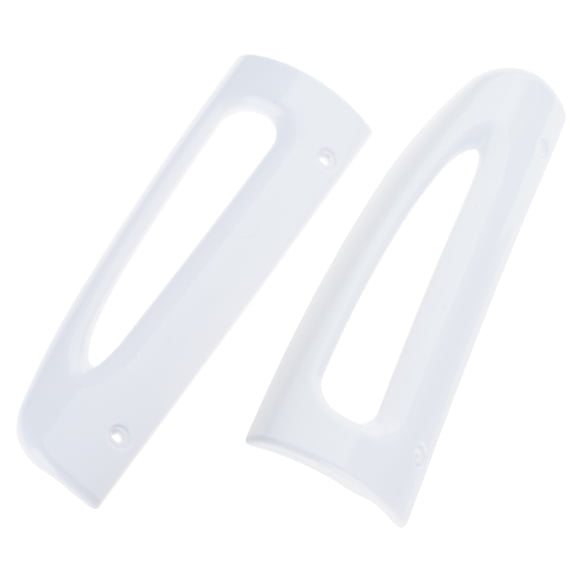 Refrigerator Handles 1 Pair Comfortable Grip Simple Installation for Fridge Enhancing Aesthetic Appeal and Functionality