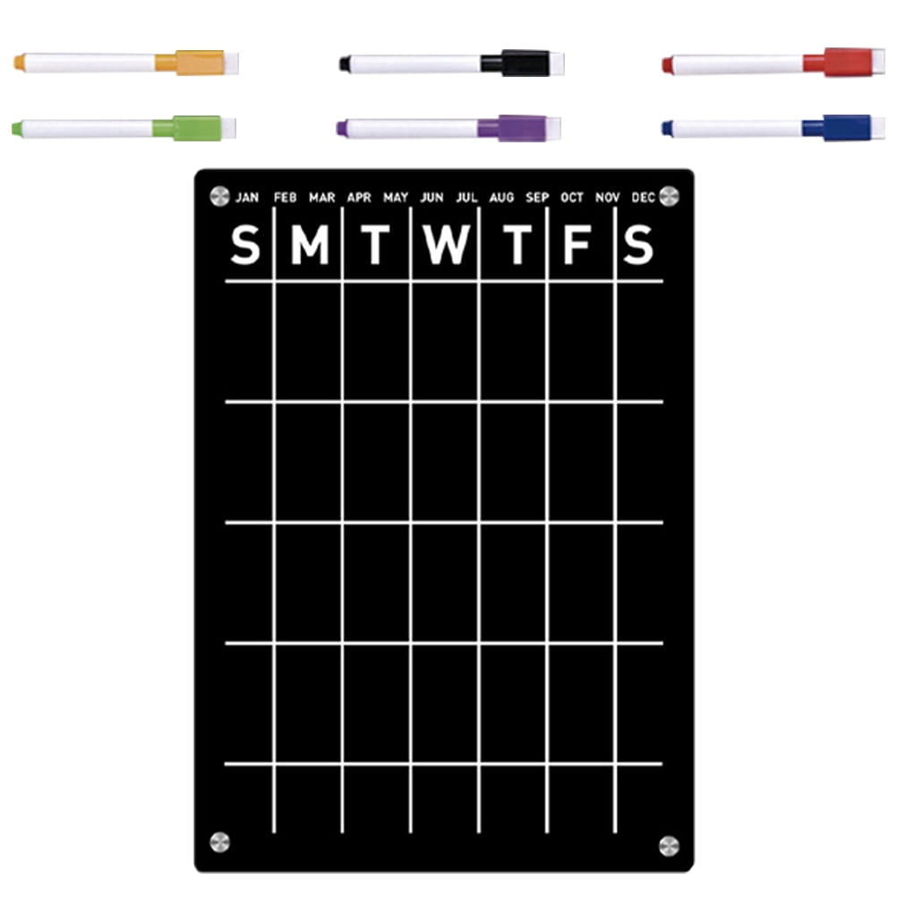 Refrigerator Handwriting Pens Schedule Daily Planning Board for Kitchen