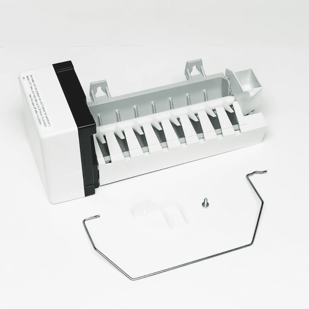 Refrigerator Ice Maker Assembly Replacement for Whirlpool ED5VHEXVB01 ED5VHEXVB02 ED5VHEXVB03 ED5VHEXVB04 ED5VHEXVB06 ED5VHEXVB07 ED5VHEXVB08 ED5VHEXVL00 ED5VHEXVL01 ED5VHEXVL02 ED5VHEXVL03
