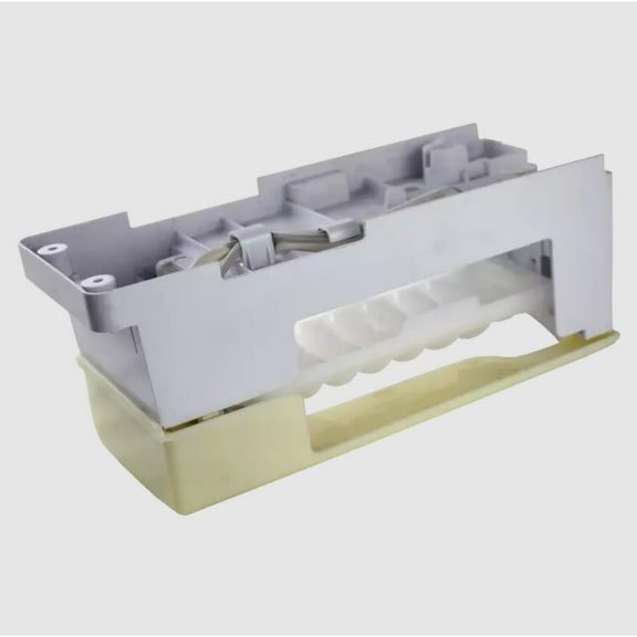 Refrigerator Ice Maker Assembly Replaces for Samsung RF260BEAESR/AA RF260BEAESP/AA RF260BEAESG/AA RF260BEAESG RF221NCTABC/AA RF221NCTASP/AA RF260BEAESR RF221NCTABC RF221NCTASP RF260BEAESP RF221NCTASR