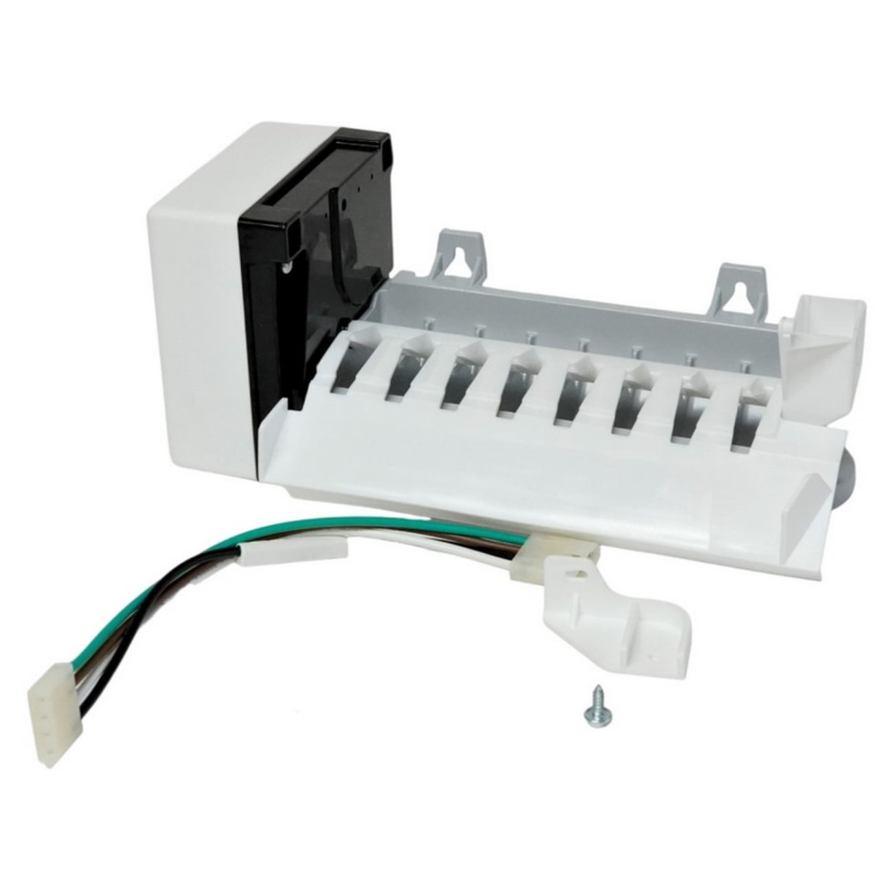 Refrigerator Ice Maker Assembly For Whirlpool ED5JVAXTQ00 EC3JHAXRS01 GS6NHAXVS03 GD5NVAXST01 7GS6SHAXKQ02 EC3JHAXRL00 ED5FHAXVS01 GS6NVEXVB00 ES5PHAXSQ00 GS6SHEXNB04 ED5JHAXTS02 ED5FHAXVB02