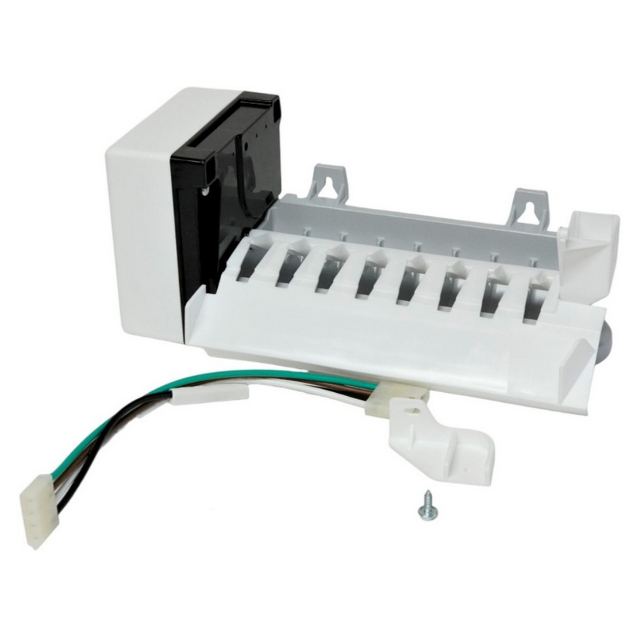 Refrigerator Ice Maker Assembly For Whirlpool ED5PHAXST01 7GS6SHEXMQ00 GD5NVAXSB00 GS6NHAXVK03 ED5FHAXSQ03 GS5SHAXSQ00 GD5PHAXMS11 GS5SHAXNQ01 GD5SHAXNL01 ED5NHAXNB01 7GS6SHEXPL01 ED5FHAXVT00