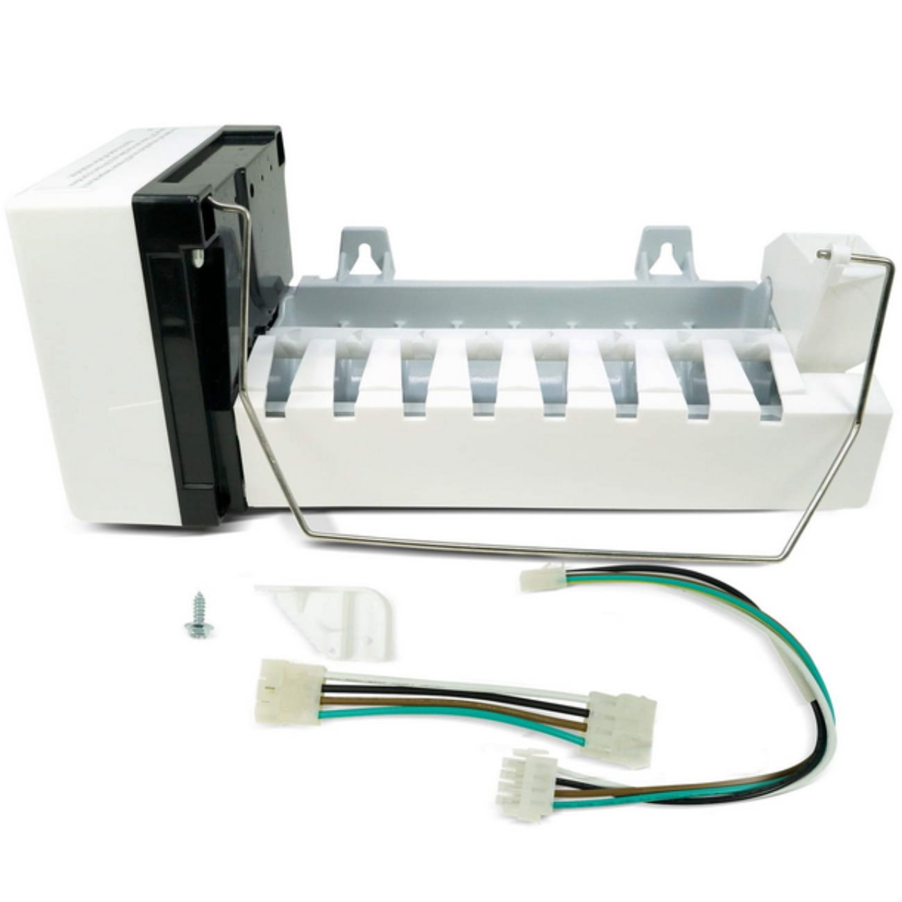Refrigerator Ice Maker For Frigidaire FRT21FR6AW1 FRT21FR6AW2 FRT21FR6AW3 FRT21FR6AW5 FRT21FS5AQ0 FRT21FS5AQ1 FRT21FS5AQ2 FRT21FS5AQ3 FRT21FS5AQ4 FRT21FS5AQ5 FRT21FS5AW0 FRT21FS5AW1 FRT21FS5AW2