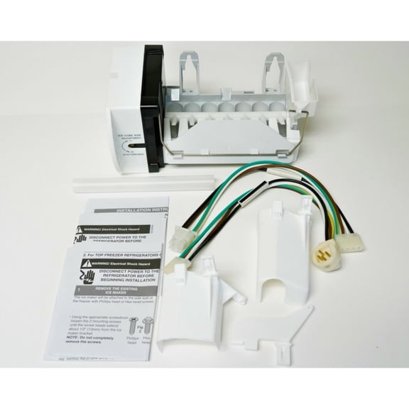 Refrigerator Ice Maker For GE DSS25MGSCWW DSS25MSSFSS DSS25MSSGSS DSS25MSSHSS DSS25PFMCCC DSS25PFMCWW DSS25PFMDCC DSS25PFMDWW DSS26DHWCSS DTL18ICSARBS DTL18ICSBRBS DTL18ICSERBS DTL18ICSJRBS