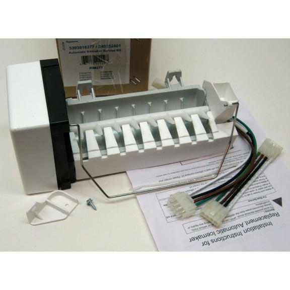 Refrigerator Ice Maker Replaces for Frigidaire FGHS2355PF0 FGHS2355PF1 FGHS2355PF2 FGHS2355PF4 FGHS2355PF5A FGHS2355PF6B FGHS2367KB1 FGHS2367KB2 FGHS2367KB3 FGHS2367KB4 FGHS2367KE1 FGHS2367KE2