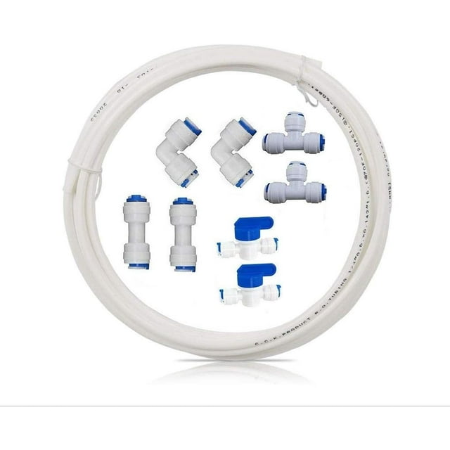 Refrigerator Icemaker Kit 1/4" Od Ro Ice Maker for Reverse Osmosis