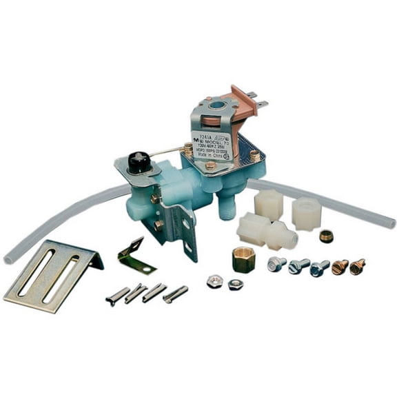 Refrigerator Icemaker Water Solenoid Valve For Amana 85171W (P1117101W W) 85178L (P1117103W L) 85181W (P1117105W W) 85385 (P1117205W E) ARS2304AC (PARS2304AC0) BC20B-P6023517W BC20BA-P6023517WA
