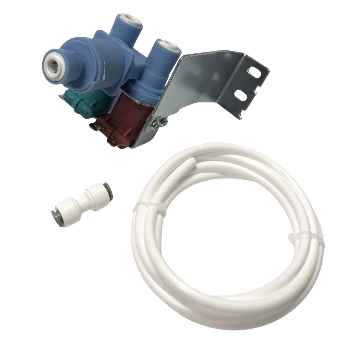 Refrigerator Inlet Valve Compatible With Whirlpool Model Numbers WRS322FDAD01, WRS322FDAD04, WRS322FDAM00, WRS322FDAM01