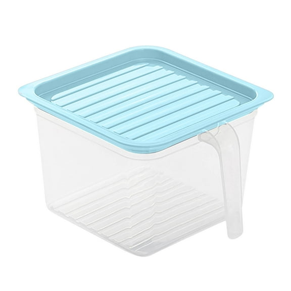 Refrigerator Kitchen Storage Box - Airtight Food Containers Sealed Fruit Fresh-Keeping Jar - Clear Cereal Storage Container - Sealable Food Containers