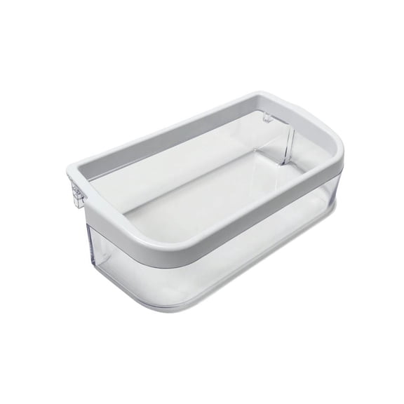 Refrigerator LEFT Bottom Door Bin Compatible With Samsung Model Numbers RF268ABBP/XAA, RF268ABPN, RF268ABPN/XAA