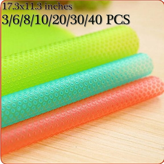 Refrigerator Liner Shelf EVA Refrigerator Mat Liner Washable Refrigerator Lid Mat Liner for Glass Shelves Cabinets Drawer Table Mat Refrigerator Accessories