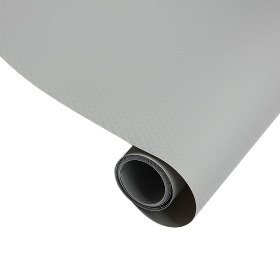 Refrigerator Liners - 59" x 17.7" Non-Adhesive Shelf Liners - Waterproof EVA Fridge Mats for Kitchen Cabinets and Drawers ( Gray )