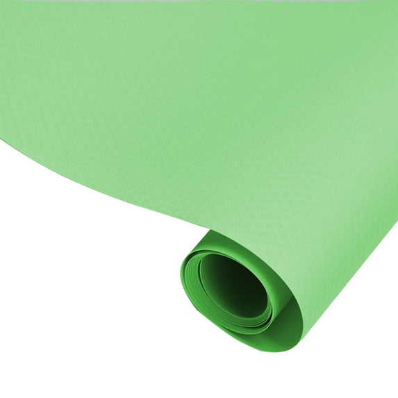 Refrigerator Liners - 59" x 17.7" Non-Adhesive Shelf Liners - Waterproof EVA Fridge Mats for Kitchen Cabinets and Drawers ( Green )