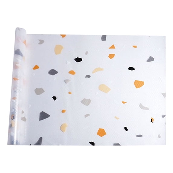 Refrigerator Liners, Loetky Shelf Liners For Kitchen Cabinets, Non-Slip Shelf Liner, Waterproof & Oil-Proof, Non-Adhesive, Easy To Cut, Clear