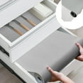 thumbnail image 1 of Refrigerator Liners Non Slip Easy Clean, Plastic Kitchen Cabinet Shelf Drawer Mat, Waterproof Protective Home Organizational Solution, Traditional Pantry Storage Enhancement, AESTIVO, 1 of 8
