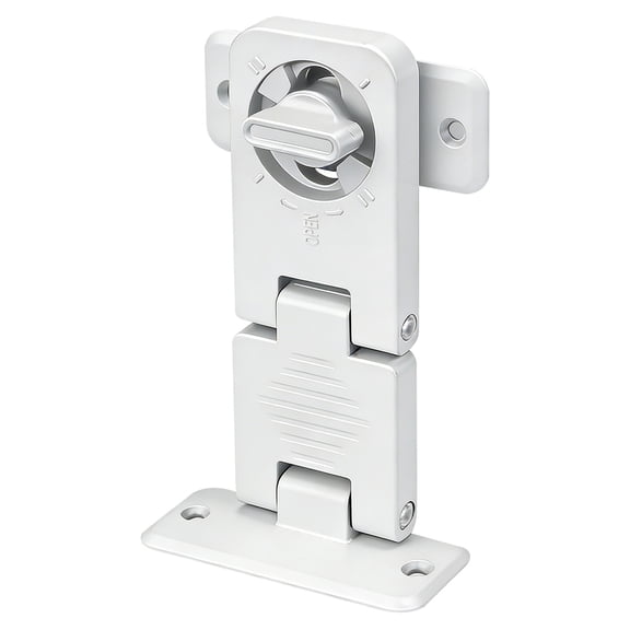 Refrigerator Lock,Drawer Cabinet Door Lock,Multi functional Safety Lock,Safety Lock for Fridge Door,Cabinets,Freezer,Desk Drawers,Wardrobes,Closets, Windows,2.36x4.13 inch(White)