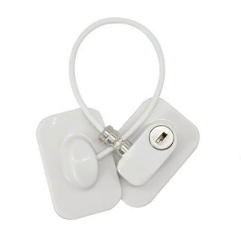 Refrigerator Lock with Keys Refrigerator Cabinet Child Safety Childproof for Children Window Door Drawer