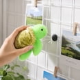 thumbnail image 1 of Refrigerator Magnet, Turtle Plush Fridge Decoration, Cotton Filled Magnetic Animal Accent for Refrigerator Memo Area Metal Cabinet and Household Display, 1 of 6