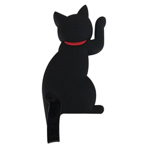 Refrigerator Magnetic Hook under $5! Yrmaups Magnetic Cat Tail Hook, Japanese Style Refrigerator Magnet Hook, Cute Kitchen Organizer for Keys, Towels, Utensils, Strong Hold, Flexible Tail, 14.3x5.2cm