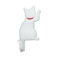 thumbnail image 1 of Refrigerator Magnetic Hook under $5! Yrmaups Magnetic Cat Tail Hook, Japanese Style Refrigerator Magnet Hook, Cute Kitchen Organizer for Keys, Towels, Utensils, Strong Hold, Flexible Tail, 14.3x5.2cm, 1 of 2
