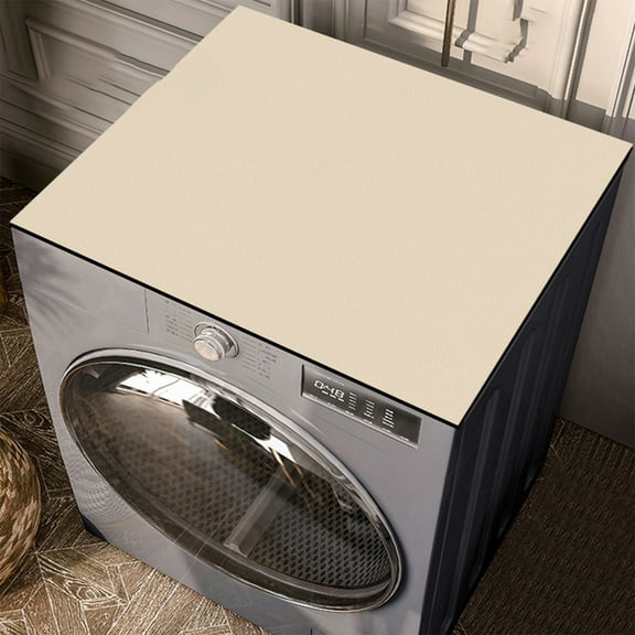 Refrigerator Mat Absorbent Drainage Mat - Fridge Top Cover Protector for Washing Machine Dryer Microwave Oven - Rubber Backing Non Slip Shelf Liner - Kitchen Appliance Mat for Countertop Storage