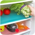 thumbnail image 1 of Refrigerator Mat | Multifunction Fridge Liner | Frost Pad for Shelves | Washable Non-Slip Protector | Moisture-Absorbing Organizer | 4 Pack | 17.7"x11.8" | Kitchen Drawer Use, 1 of 5