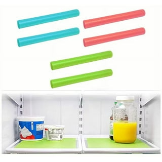  Refrigerator Liners for Shelves by Linda's Essentials, Easy  to Clean Fridge Liner with Spill Protection, Refrigerator Shelf Liners &  Drawer Liner