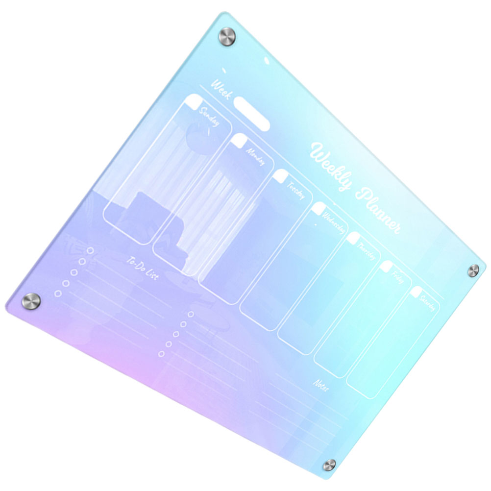 Refrigerator Message Board Fridge Calendar Dry Erase Boards for