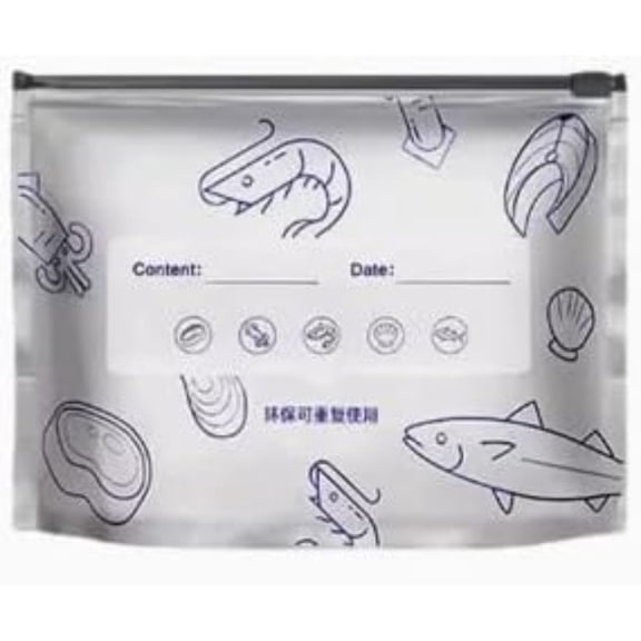 Refrigerator Organization Home, 30 Pcs Reusable Aluminum Foil Sealable Storage Bags, Food-Safe Freezer Bags for Meat, 3 Sizes Thickened Zippered Pouches for, 5.3x7.9 to 10.2x11.6 Inches